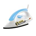 IBELL MAGIC 1000 Watts Dry Iron for Clothes with 3 Years Warranty, Non-Stick Soleplate, Adjustable Temperature Control, Shock Proof Body, Pilot Lamp Indicator, Compact and Lightweight Design