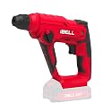 IBELL One Power Series Cordless Rotary Hammer Drill CH20-10 20V 900RPM, 0.375 inches with 2Ah Battery & Charger 900 Watts - Red