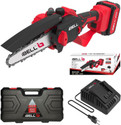 iBELL One Power Series IBL BS20-08 Cordless Chain Saw Brushless with 4AH Battery and Charger + BMC box with 12 months warranty Cordless Chainsaw