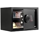 IBELL SL-25B 21.8L Locker Box For Money &amp; Jewellery, Electronic Safe Locker for Home &amp; Office – Digital Lock with Password and Emergency Key,250H x 350W x 250D mm, 5.91kg, 1 Year Warranty (Net-16.4L)