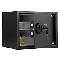 IBELL SL-30B 34.2L Locker Box For Money & Jewellery, Electronic Safe Locker for Home & Office – Digital Lock with Password and Emergency Key, 300H x 380W x 300D mm,1.40kg,1 Year Warranty(Net- 26.9 L)