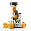 iBELL Cold Press Juicer for Home, 300W Slow Juicer with Silent Motor & High Juice Yield, All-in-1 Fruit & Vegetable Juicer, Easy Cleaning, Compact Design, 10 Year Warranty