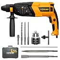 IBELL VORMIR Rotary Hammer Drill VR RH26-26, 780W Heavy Duty SDS Plus 26mm, 3J Impact Energy, 0-900 RPM, 3-Mode, Copper Armature, Additional 13mm Chuck, Drilling Capacity 26mm, 1 Year Warranty