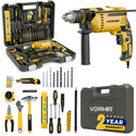 iBELL VR TD13-120 650W Impact Drill Tool Kit,2800RPM,Copper Armature,13mm Chuck Power & Hand Tool Kit