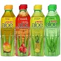 Iberia Aloe Vera Drink with Aloe Vera Pulp, Variety Pack, (Pack of 8) 2 x Original, 2 x Mango, 2 x Pineapple, 2 x Strawberry