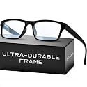 IBOANN Reading Glasses for Men Readers Mens Stylish Blue Light Blocking Computer Eyeglasses