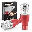 iBrightstar 921 LED Bulb Red, T15 912 LED 3rd High Mount Brake Lights Bulbs Super Bright for Tail Lights, 2 Pack