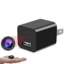 IBS Hidden Spy Camera USB Charger, Office &amp; Home Security Nanny Cam with SD Card Surge Protection, Motion Detection, Full HD Video, Connects to Smartphone, Secret Camera for Elderly Parents, Pets