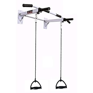 ibs pull up bar home gym solid fitness gym accessories color- white