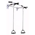 IBS Pull up Bar Home Gym Solid Fitness Gym Accessories (Color- White)