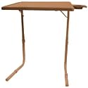 IBS Table Multi Function Detachable and Foldable Table Mate with Cup Holder (Camel)