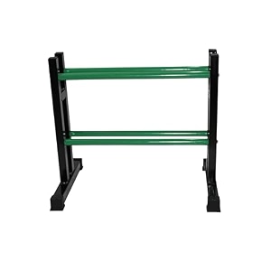 ibs two tier premium storage mini dumbbell rack built for strength building weight loss amp home gym multiple dumbbell uses green mini