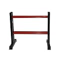 IBS Two Tier Premium Storage Mini Dumbbell Rack Built for Strength Building, Weight Loss & Home Gym multiple dumbbell uses. (RED, MINI)