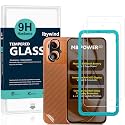Ibywind for Xiaomi Poco M8 Power 5G Screen Protector,2 Pack,9H Hardness Tempered Glass and Camera Lens Protector,with Alignment Frame,Full Coverage,Bubble Free,Fingerprint Unlock,Scratch Resistant