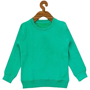 icable boys full sleeves plain sweatshirt made in india