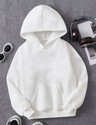 ICABLE Boys & Girls Full Sleeve Solid Hooded Sweatshirt
