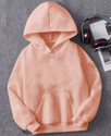 ICABLE Boys & Girls Full Sleeve Solid Hooded Sweatshirt
