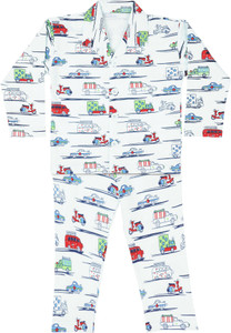 icable girls printed cotton blend kids nightwear multicolor pack of 1