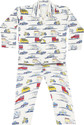 ICABLE Girls Printed Cotton Blend Kids Nightwear (Multicolor Pack of 1)
