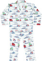 ICABLE Girls Printed Cotton Blend Kids Nightwear (Multicolor Pack of 1)