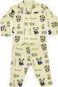 ICABLE Girls Printed Cotton Blend Kids Nightwear (Yellow Pack of 1)