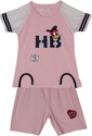 ICABLE Girls Printed Cotton Blend Kids Nightwear (Pink Pack of 1)