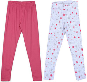 icable legging for girls multicolor pack of 2