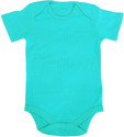 ICABLE Romper For Baby Boys & Baby Girls Casual Solid Pure Cotton (Green, Pack of 1)