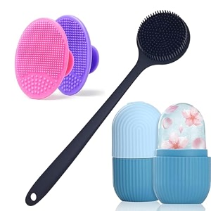 xml ice face roller silicone facial cube for eyes neck massage remove dark circle pore shrink face skin care ice pack mould for kneeback pain reliefinjuries beauty tools facescrubber-bodyscrubber-iceroller