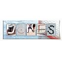 ICE HOCKEY Custom Photo Name Art | Premium Unframed Poster | 18”x6"