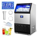 450 lbs High-Output Commercial Ice Maker Undercounter Built-in Self-Clean
