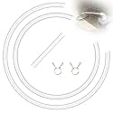 Ice Maker Water Line Replacement Tube Kit, 1/4 ID Silicone Water Line fit for GE Opal Nugget Countertop Ice Maker with Tank, Ice Maker Parts Replacement Hose Easy Connect Reservoir Tank to Ice Maker