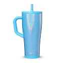 Ice Shaker 32oz Tumbler with Handle &amp; Straw | 32oz Laguna | Cold for 30+ Hours | 2-in-1 Tumbler Shaker Bottle | Odor-Free 32 ounce Bottle for Water, Protein Shakes, Smoothies, Cocktails