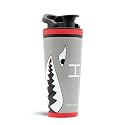 Ice Shaker Insulated Stainless Steel Shaker Bottle | 26oz, Warthog | Cold for 30+ Hours | Insulated Cup with Twist-on Agitator | Odor-Free Bottle for Protein Shakes, Water, Smoothies, Cocktails