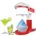 Ice Shaver Ice Crusher with Shaving Bowl and Partitioned Mold Portable Shaved Ice Machine with Stainless Steel Blades for Homemade Frozen Single-Serving Smoothies Slushies and Milkshakes.