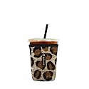 Iced Coffee Sleeve – Neoprene Reusable Cup Sleeves for Drinks, Insulated Drink Sleeves to Keep Hands Dry &amp; Drinks Cold, Stylish &amp; Durable Coffee Sleeves (Savage Glam, Small: 16-20oz)