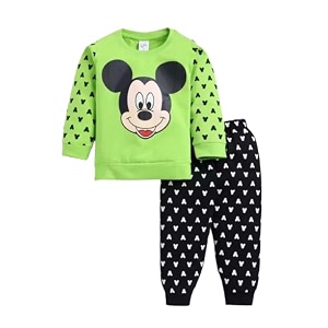 Kids Cotton Casual Cute Mickey Mouse Printed