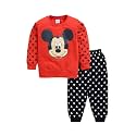 Kids Cotton Casual Cute Mickey Mouse Printed