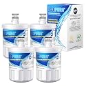 ICEPURE 5231JA2002A Refrigerator Water Filter,Compatible with LG LT500P, GEN11042FR-08, ADQ72910901, ADQ72910907, LFX25974ST, LFX25973S, Kenmore 9890, 469890 4PACK