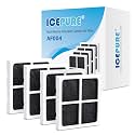 ICEPURE AF004 Replacement for LG LT120F Refrigerator Air Filter, 4PACK
