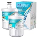 ICEPURE Alkaline 5231JA2002A Water Filter Replacement for LG LT500P,2PACK