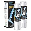ICEPURE PLUS UKF8001 Replacement for Whirlpool Filter 4, EDR4RXD1, 2 Pack