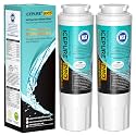 ICEPURE PRO UKF8001 NSF401&amp;53&amp;42 Certified Replacement Everydrop EDR4RXD1, Filter 4, Maytag UKF8001AXX UKF8001P, Whirlpool 4396395 WF-UKF8001 FMM-2 MPF15090 SGF-M9 Refrigerator Water Filter 2PACK