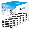 ICEPURE W10311524 Refrigerator Air Filter Replacement for Whirlpool AIR1, W10311524, 2319308, W10335147, 1876318, FreshFlow Air Filter, AP4538127, AH2580853, EA2580853, PS2580853, 6PACK