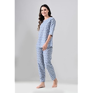 Ichaa Cotton Women Night Suit Set
