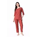 Ichaa Cotton Women Night Suit Set
