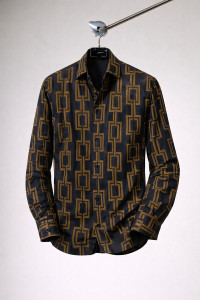 icome men printed casual multicolor shirt