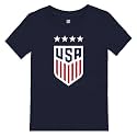 Icon Sports Officially Licensed US Women's National Soccer Team Cotton T-Shirt - Unisex Toddler &amp; Little Kid