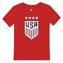 Icon Sports Officially Licensed US Women's National Soccer Team Cotton T-Shirt - Unisex Toddler &amp; Little Kid