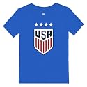 Icon Sports Officially Licensed US Women's National Soccer Team Cotton T-Shirt - Unisex Toddler &amp; Little Kid